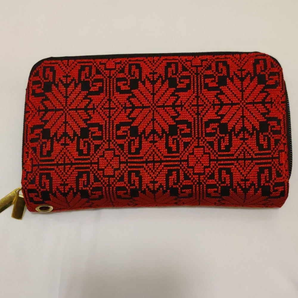 Embroidery tatreez wallet